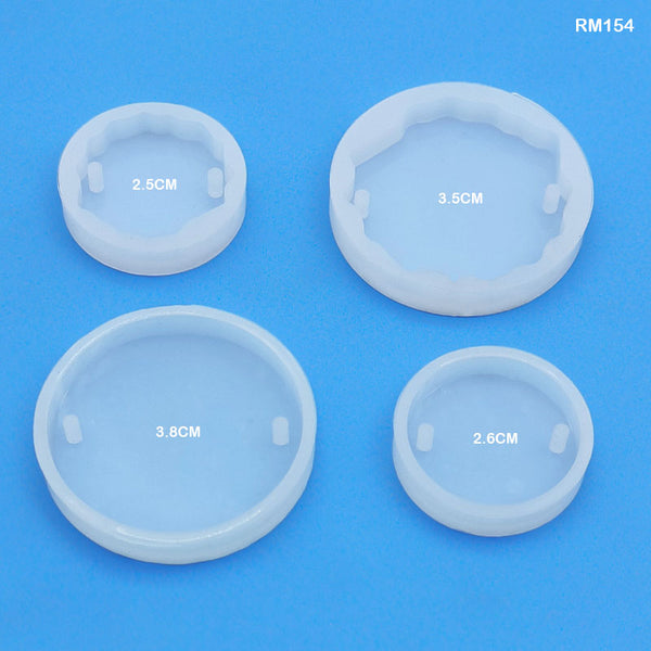 4 Different Size Round Bracelet Making Mould for Resin Art