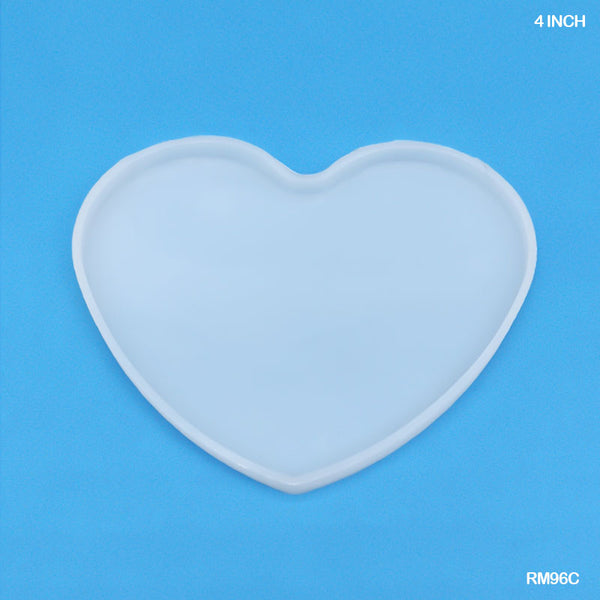 4 Inch Heart Shape Silicone Mold