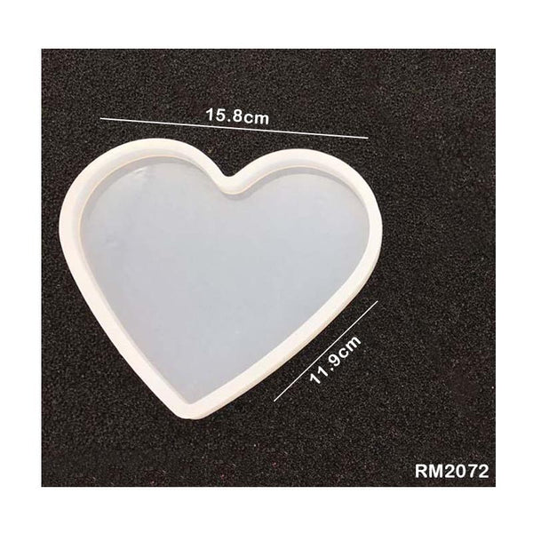 15.8 x 11.9CM Heart Shape Silicone Mold