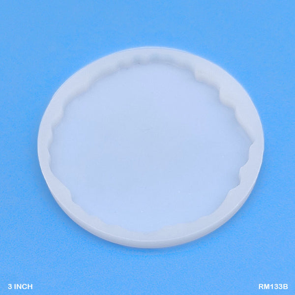 3 Inch Round Silicone Coaster Mold